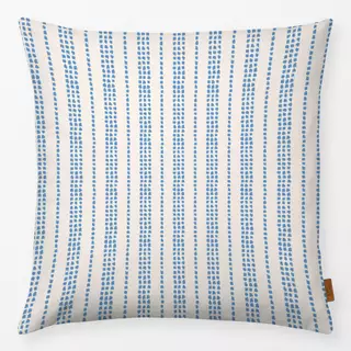 Kissen pebble stripes blue