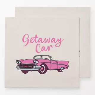 Servietten Getaway Car