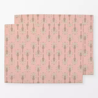 Tischset Palm Leaves Pink