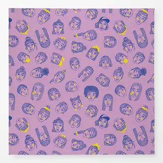 Tischdecke GRL PWR Lavender