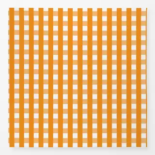 Tischdecke Karo Kariert Gingham orange