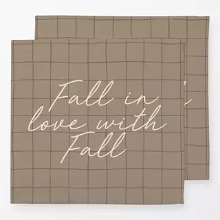 Servietten Fall In Love With Fall Karo