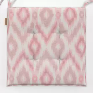 Sitzkissen Diamonds Ikat Light rose