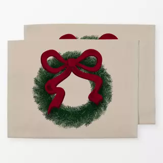 Tischset Christmas Wreath