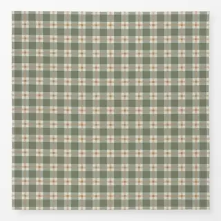 Tischdecke Plaid green