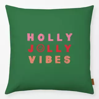 Kissen Holly Jolly Vibes