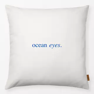 Kissen Ocean Eyes Blau