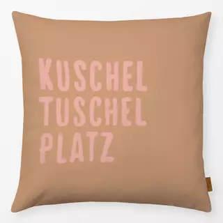 Kissen Kuschel Tuschel Platz Braun