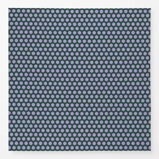 Tischdecke Polkadots | tannengrün-lila