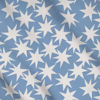 Meterware Magical Stars Blue