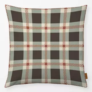 Kissen Plaid forest