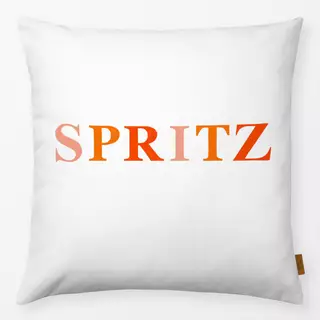 Kissen Spritz Typo