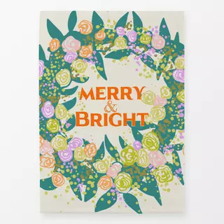 Geschirrtuch Merry Bright Kranz