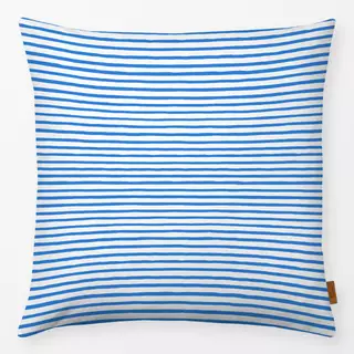 Kissen Marker Geometric Stripes blue