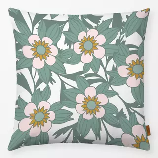 Kissen Emerald Green Floral