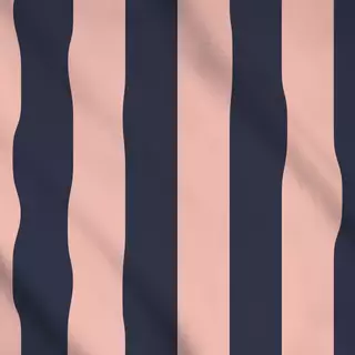 Meterware Blue Pink Stripes