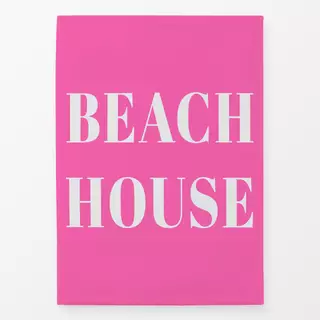 Geschirrtuch Beach House hot pink