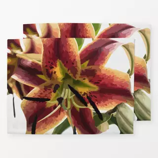 Tischset Botanica Floral Lily