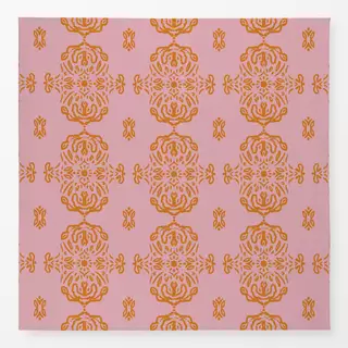 Tischdecke Damask Pink