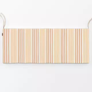 Bankauflage Slow stripes peach