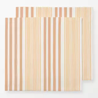 Servietten Slow stripes peach