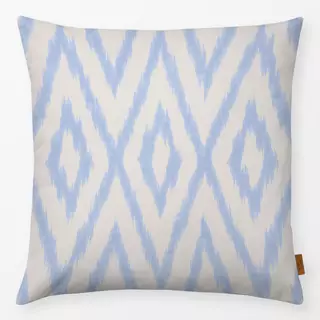 Kissen Ikat Light Blue