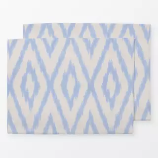 Tischset Ikat Light Blue