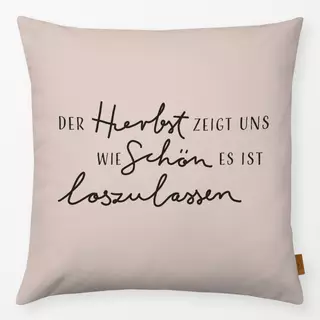 Kissen Herbst Loslassen