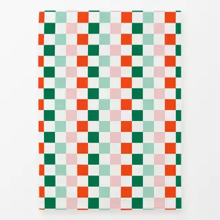 Geschirrtuch Jolly Christmas Checker