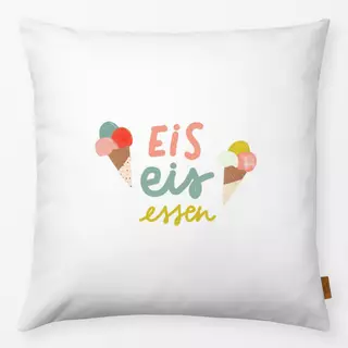 Kissen Sommertage Eis essen