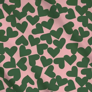 Meterware Magical Hearts Green