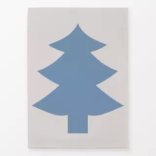 Geschirrtuch Christmas Tree Blue