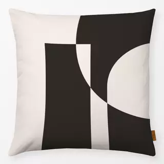 Kissen Geomeform 02 Black&White