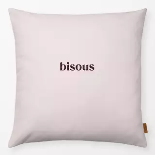 Kissen Bisous Creme