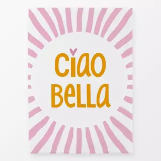 Geschirrtuch ciao bella - rosa