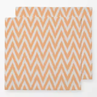 Servietten Zigzag Ikat Orange