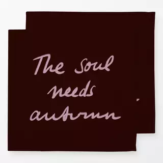 Servietten The soul needs autumn