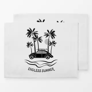 Tischset Endless Summer Surf black