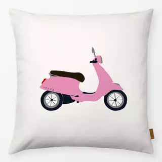 Kissen Vespa Rosa