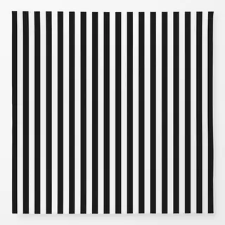 Tischdecke Black & White Memphis Stripes