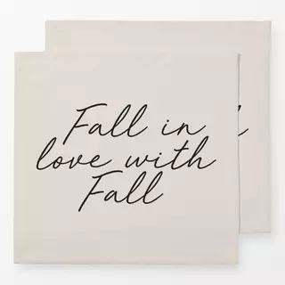 Servietten Fall In Love With Fall Creme