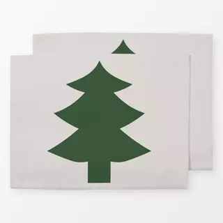 Tischset Christmas Tree Green