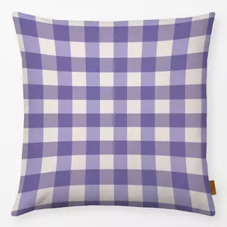 Kissen Gingham Lavender