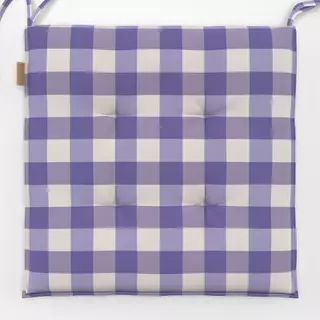 Sitzkissen Gingham Lavender