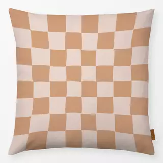 Kissen Checkerboard Rosa