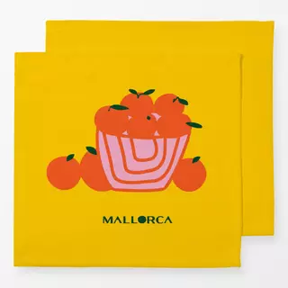 Servietten Orangen von Mallorca