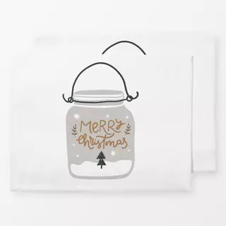 Tischset Merry Christmas to go Glas