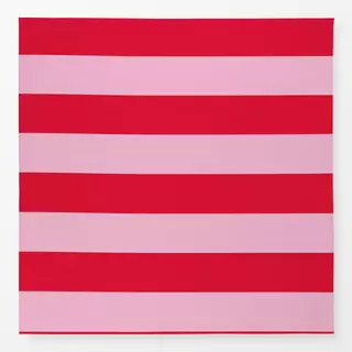 Tischdecke Stripes red rose bold