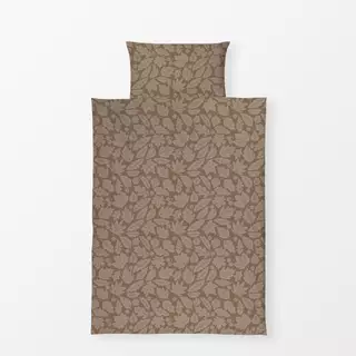 Bettwäsche Herbstlaub Beige Braun