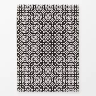 Geschirrtuch Boho Tile black